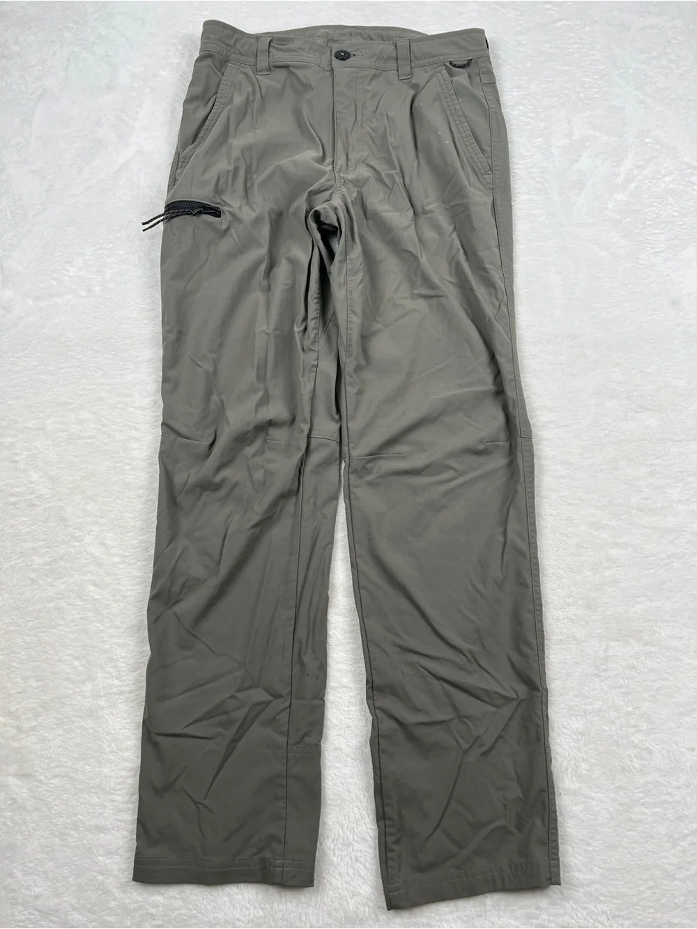REI Co-op Trailmade Hiking Pants Men’s 30x30 Gray Stretch Nylon Outdoor